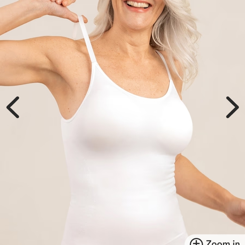 Shapermint Shapewear Tank Top White
